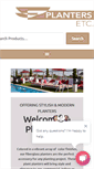 Mobile Screenshot of plantersetcetera.com